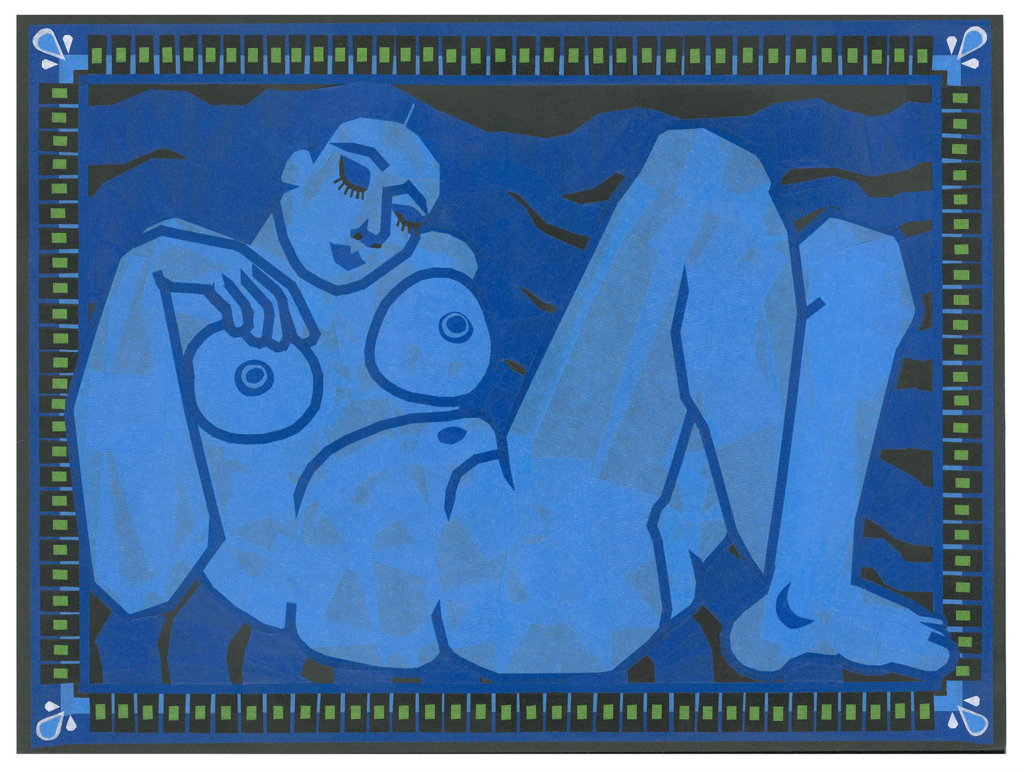 Boxed-in Blue